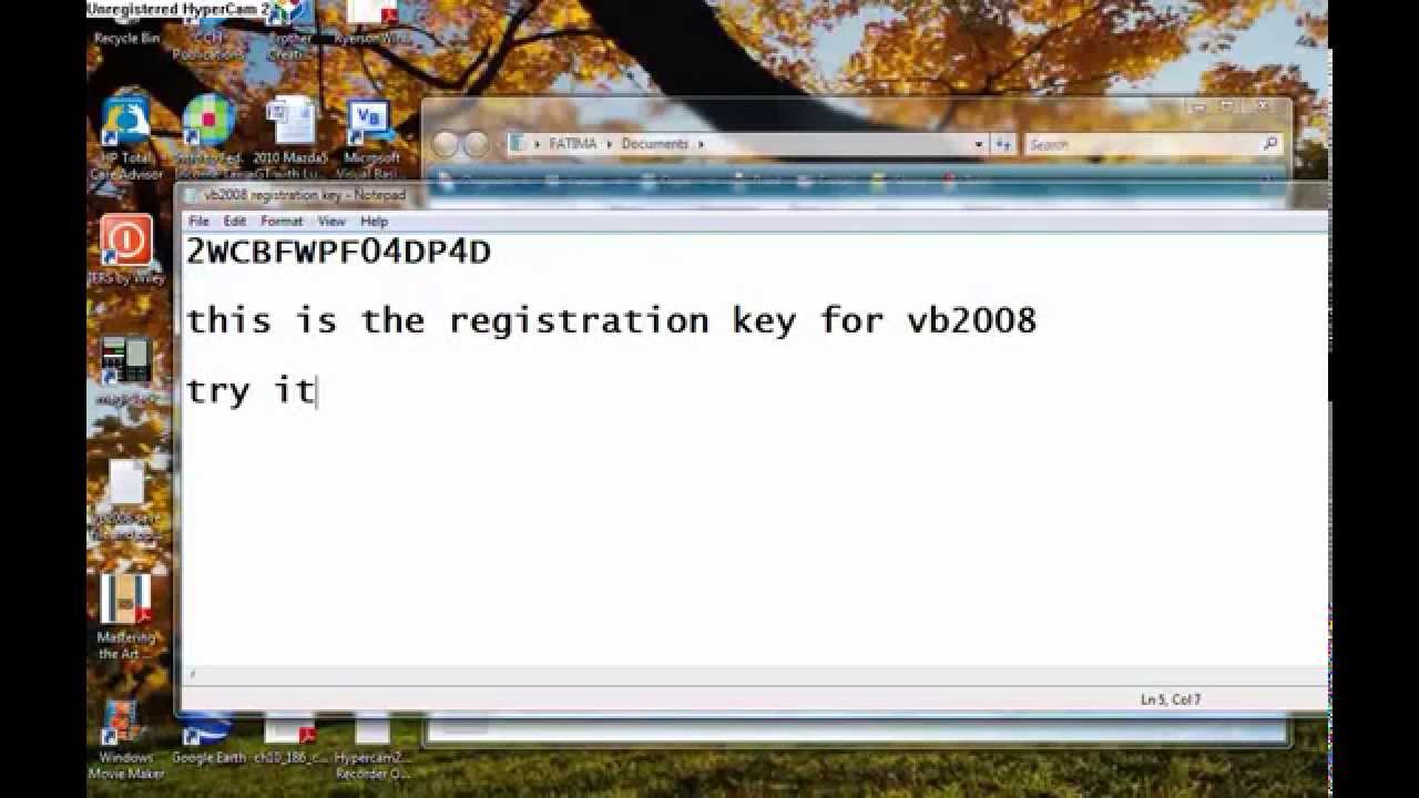 Free software registration keys